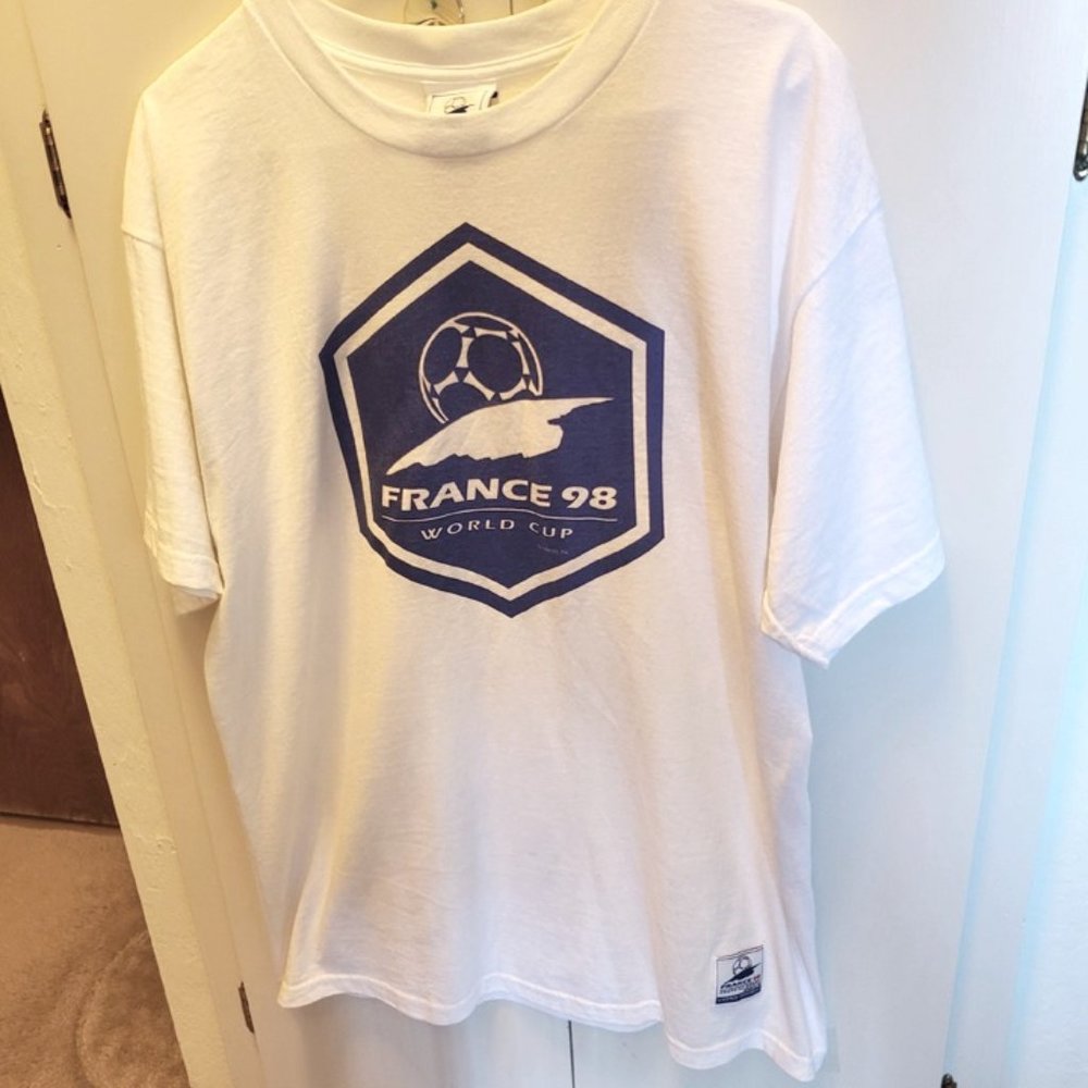 Official Adidas World Cup France 1998 Men's M T-Shirt